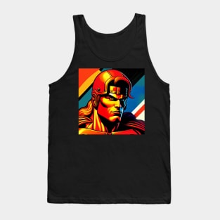 Spartan Strong MSU Vintage | Spartan Strong Comic Book Style,Warrior Tank Top